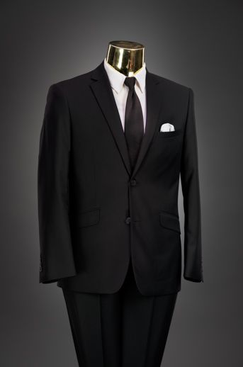 Black Slim Fit Suit