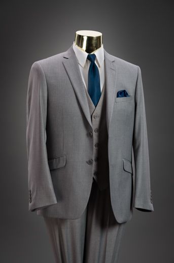 Light Grey Slim Fit Suit