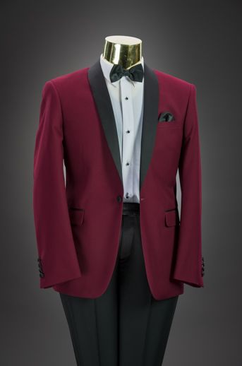 Burgundy Slim Fit